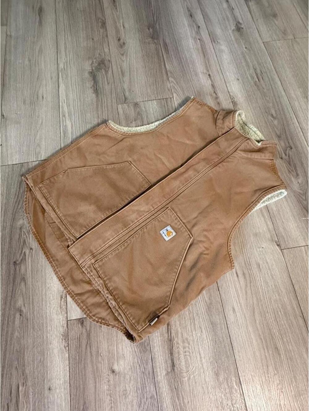 FR Carhartt Sherpa Lined Workvest